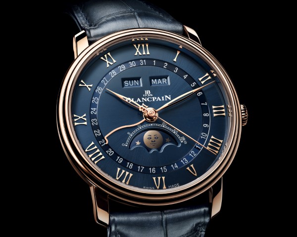 Blancpain 的深邃的蓝