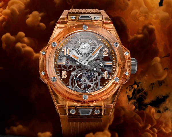 HUBLOT  全球第一款橙色蓝宝石腕表