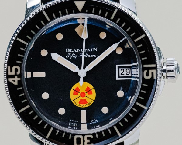 Blancpain 致敬「无辐射」Fifty Fathoms