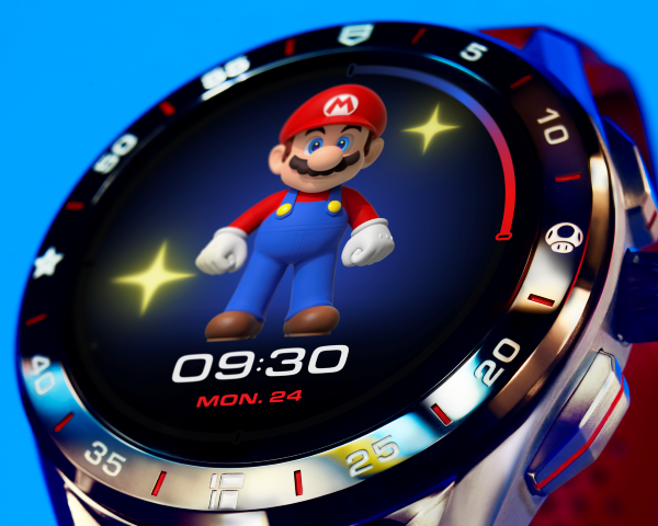 Super Mario  遇上TAG Heuer Connected智能腕表