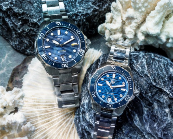 TAG Heuer  蓝色也可以多变