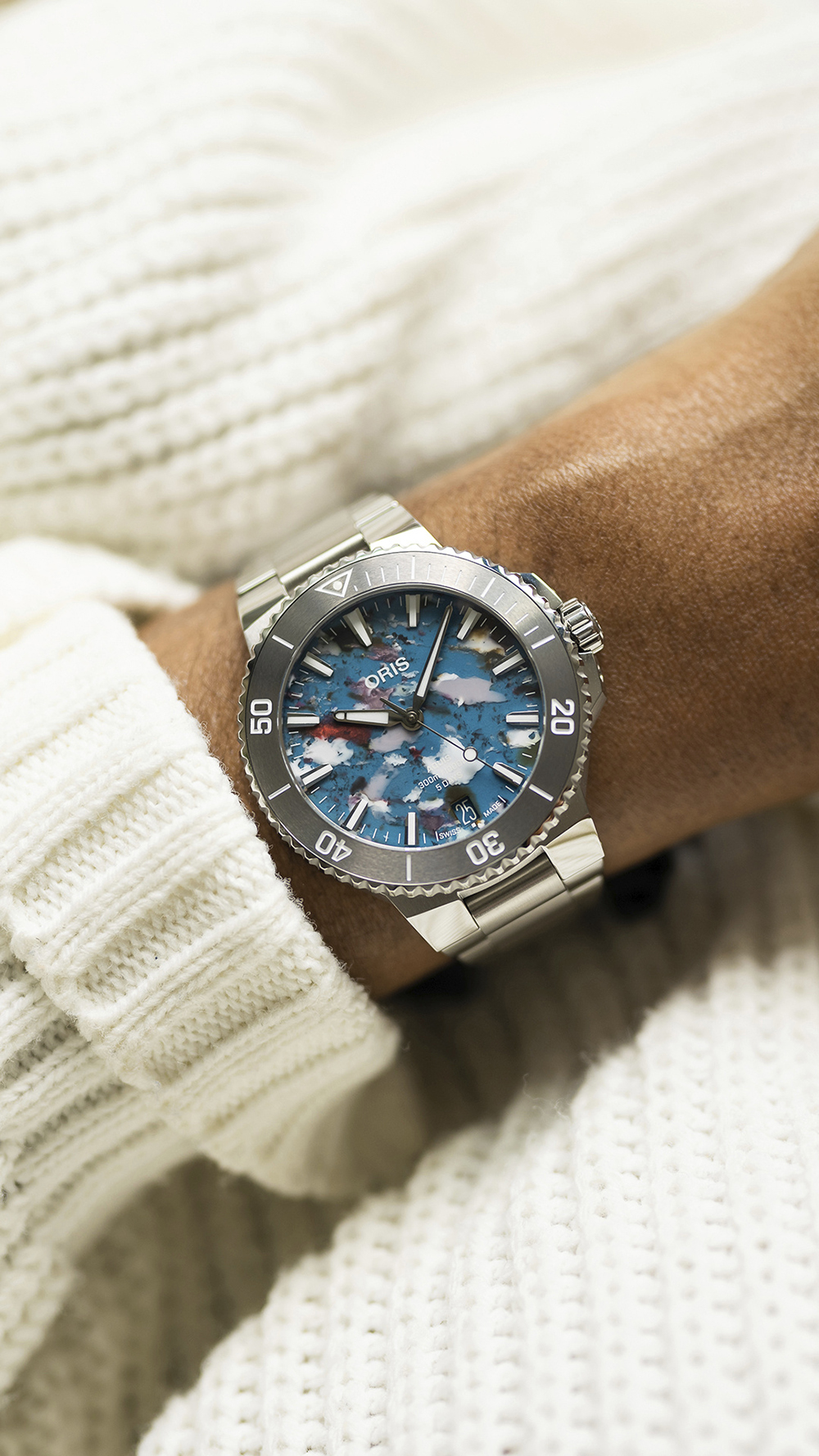 主推全新日曆潛水表系列 ORIS 豪利時