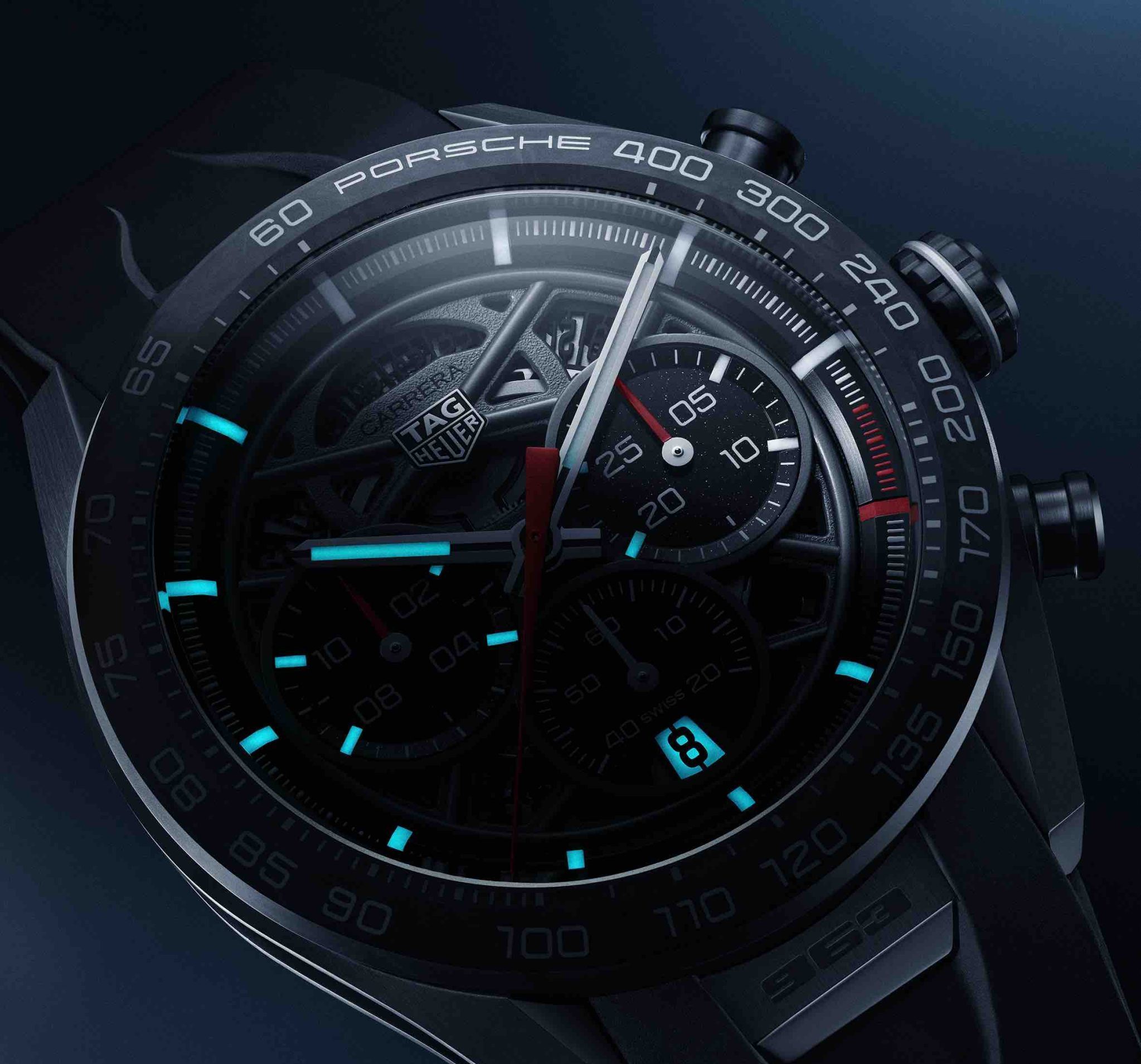 融合賽車運動傳統的 TAG Heuer Carrera Chronograph x Porsche 963計時腕表