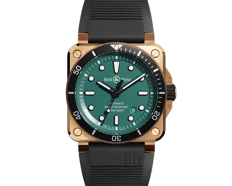 Bell & Ross BR0392-D-LT-BR/SRB