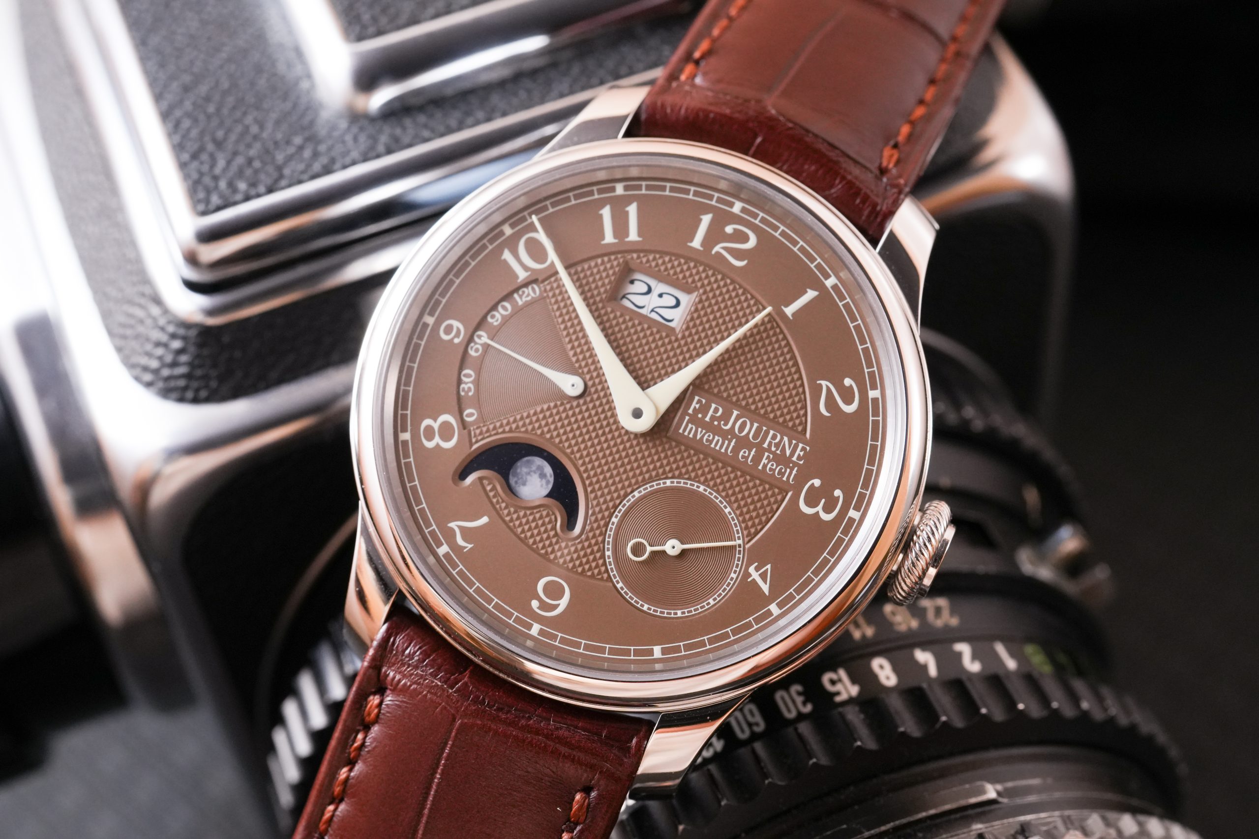 F.P. Journe Automatique Lune Havana  讓Havana給你一份暖