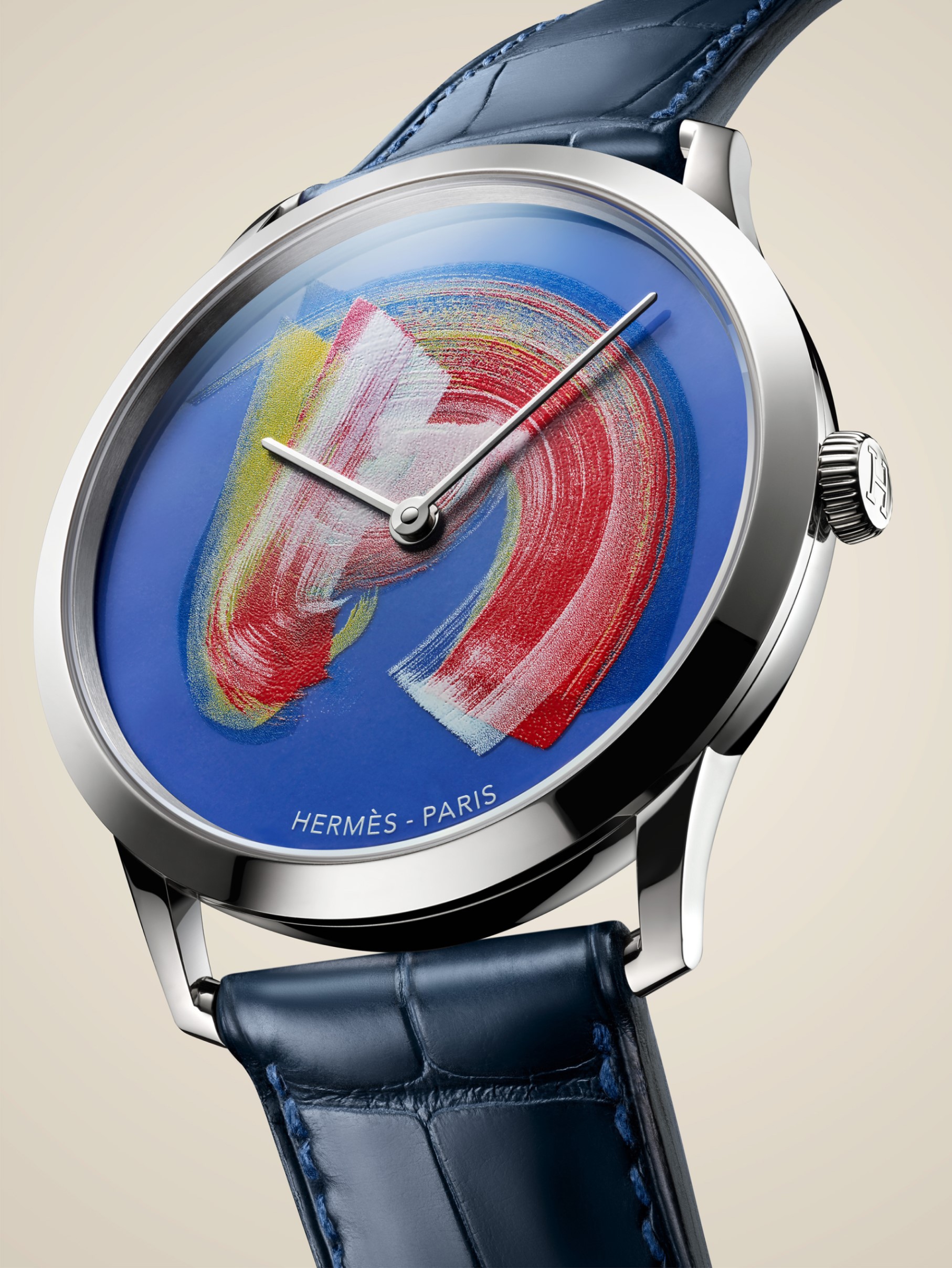 Slim d’Hermès Cheval brossé 腕表