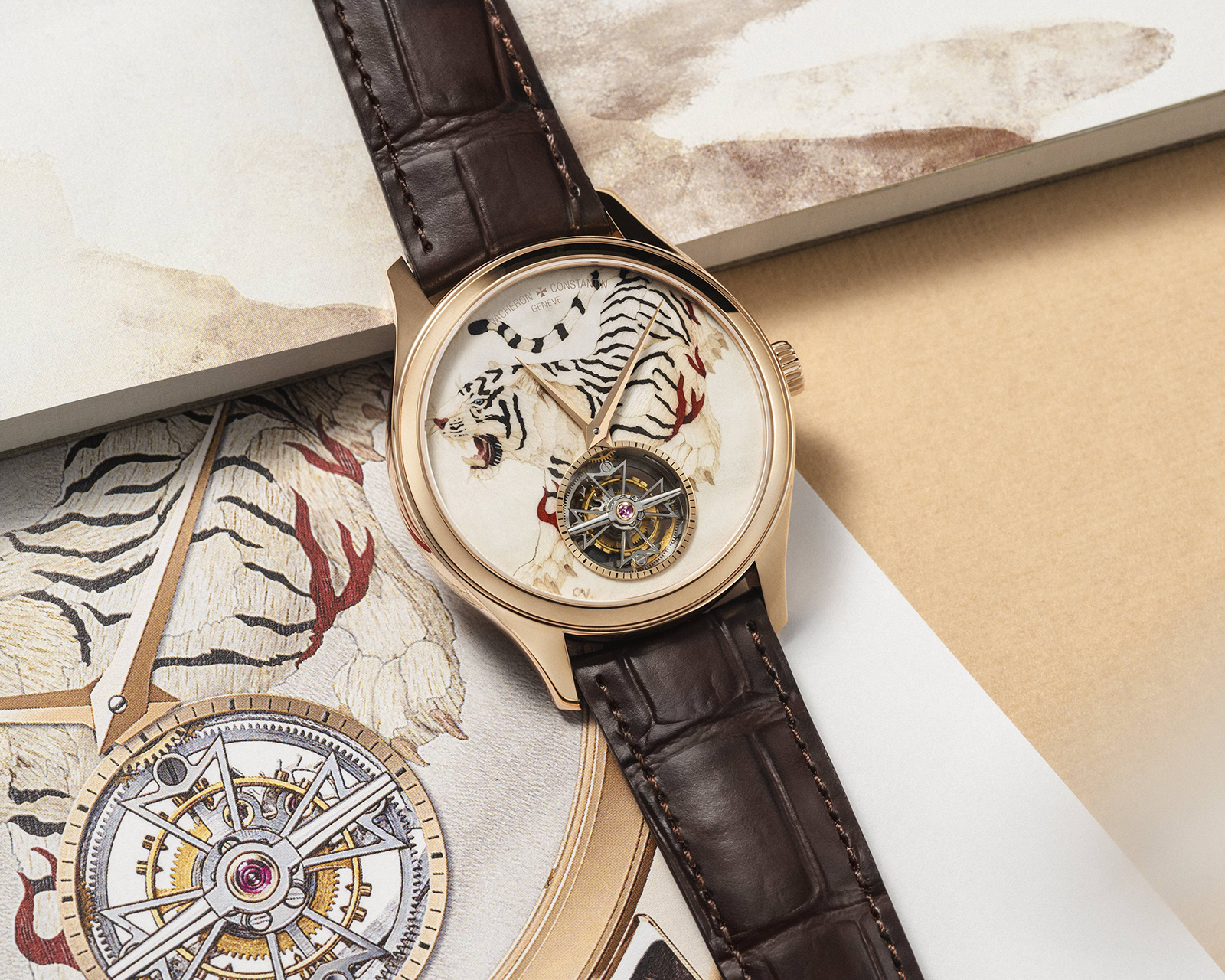 Vacheron Constantin 江詩丹頓Les Cabinotiers 閣樓工匠Le Temps Divin主題Ode to the four Guardians腕表