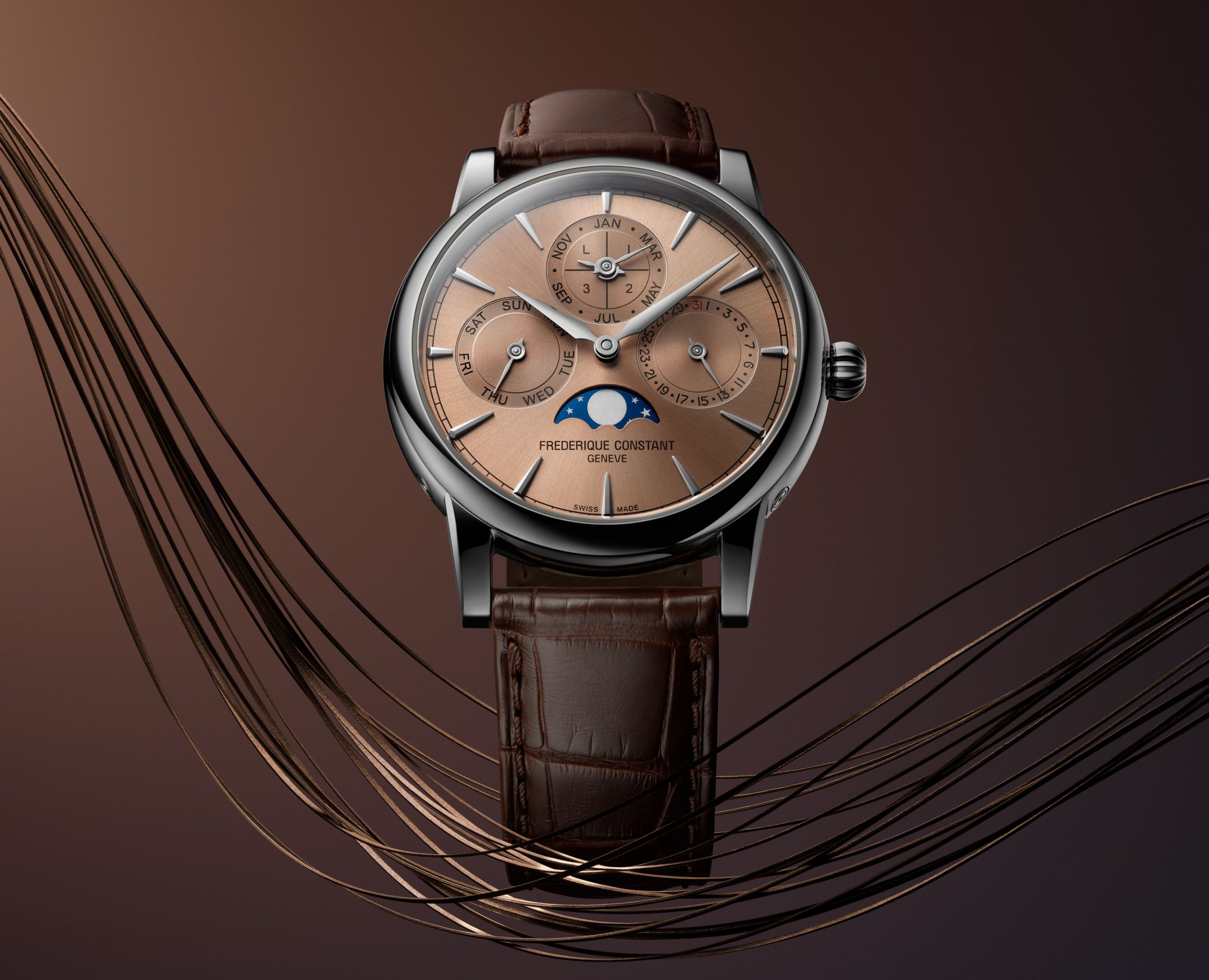 全新設計 Frederique Constant Classic Perpetual Calendar Manufacture