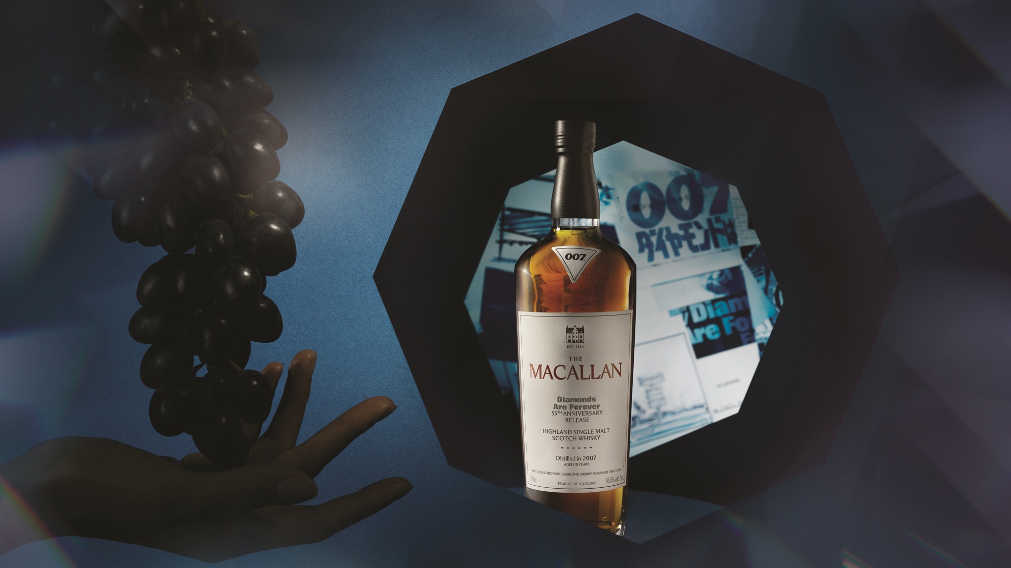 The Macallan《Diamonds Are Forever 55th Anniversary》限量版威士忌