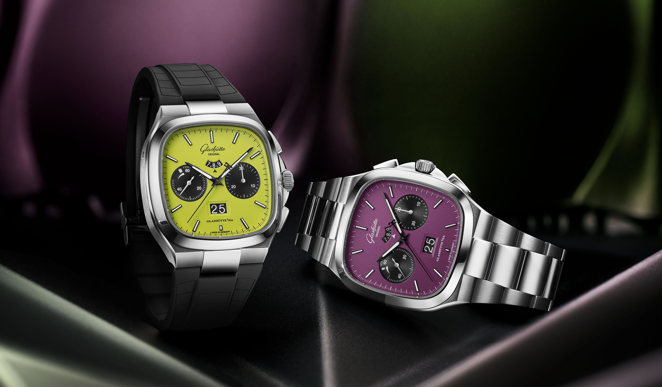 限量版精鋼復古經典 — Seventies Chronograph Panorama Date