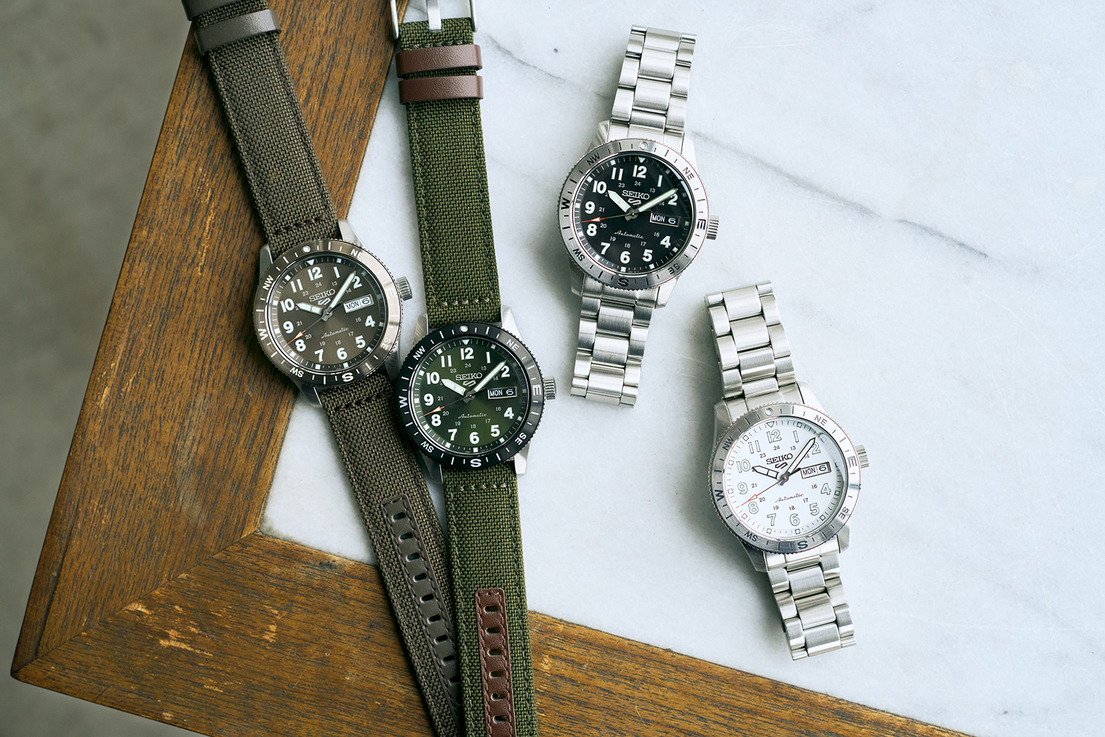 Seiko 指南針功能融入腕間設計