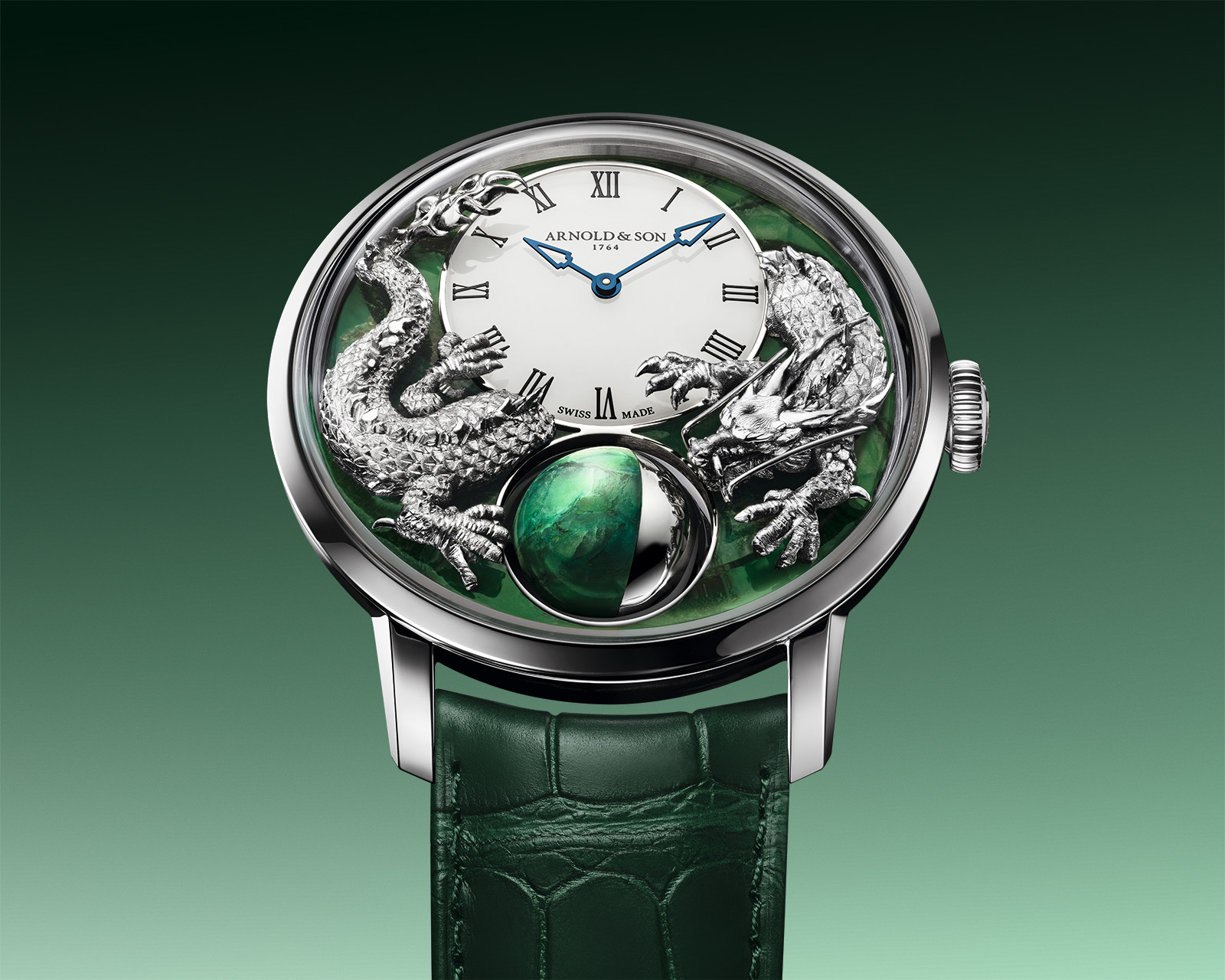 Arnold & Son 巨龍盤踞 重塑月相傳說
