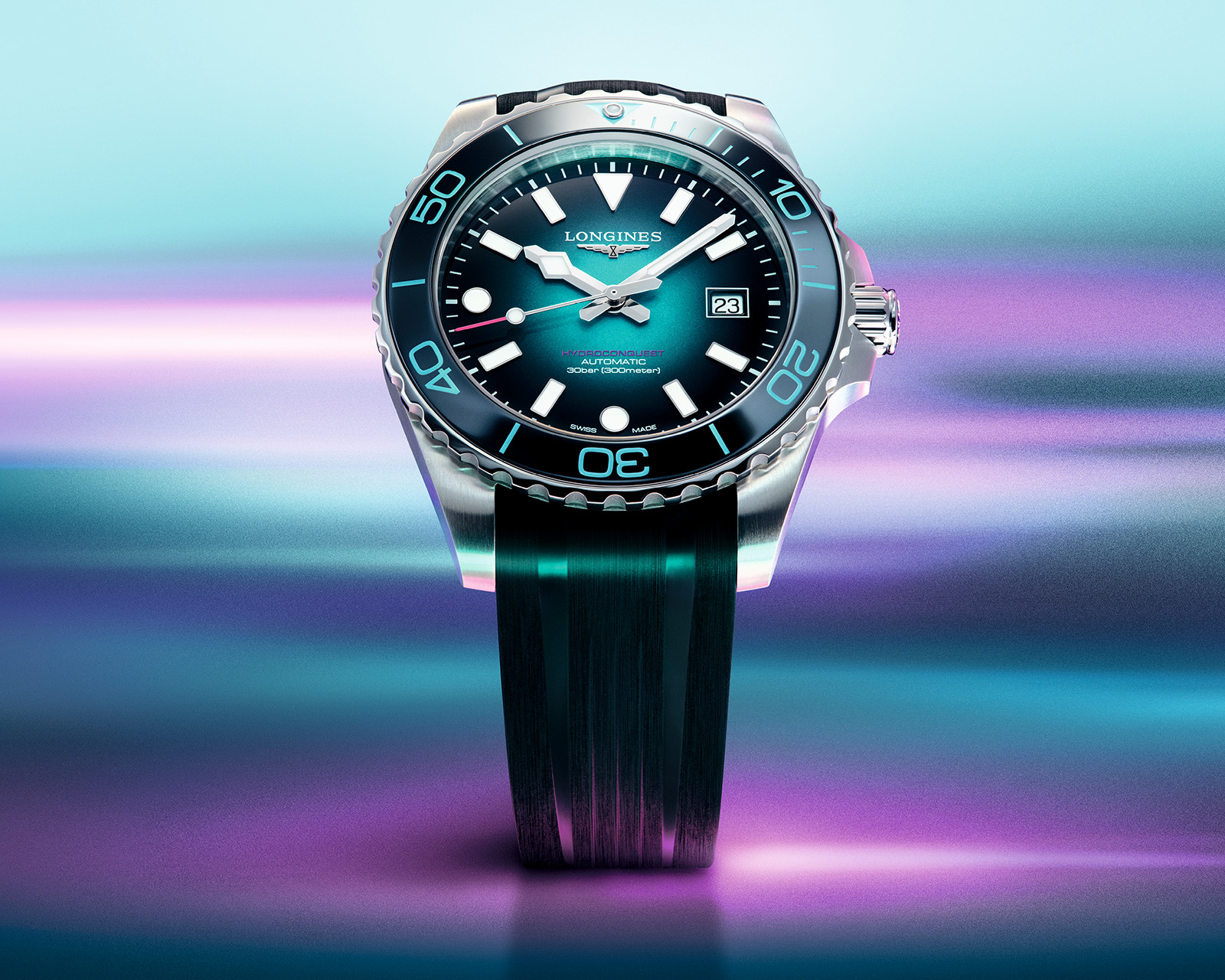 Longines HydroConquest 的用色策略