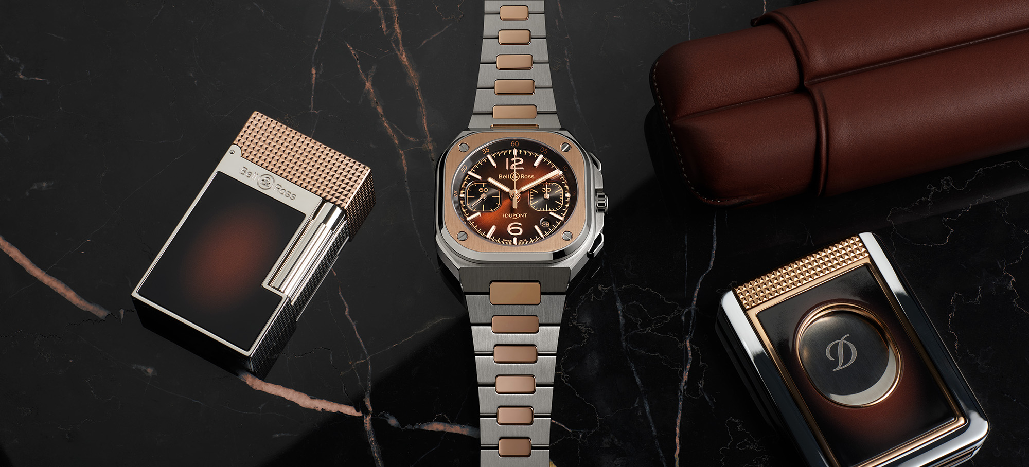 Bell & Ross BR05 Chrono S.T. Dupont 品味的聯乘